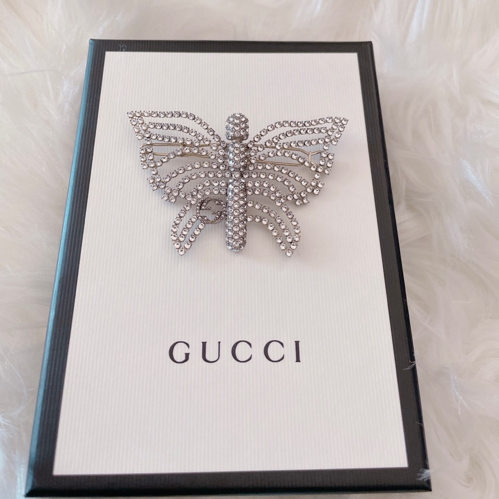 Gucci Butterfly hair clip